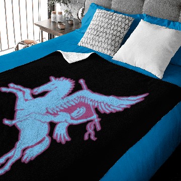 Discover 1st Airborne Pegasus Baby Blankets