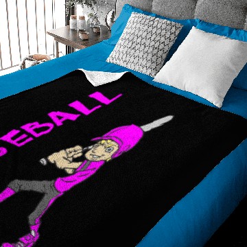 Discover BASEBALL BOY BAT Baby Blankets