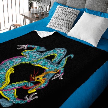 Discover Chinese dragon tattoo Baby Blankets