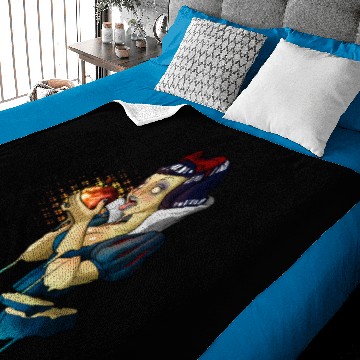 Discover snow White zombie Baby Blankets