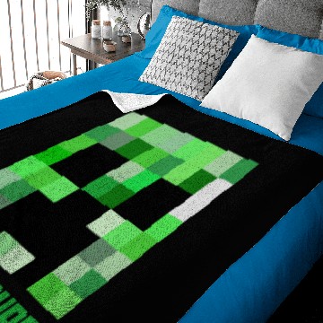 Discover Minecraft: See ya, dude! - Creeper Baby Blankets