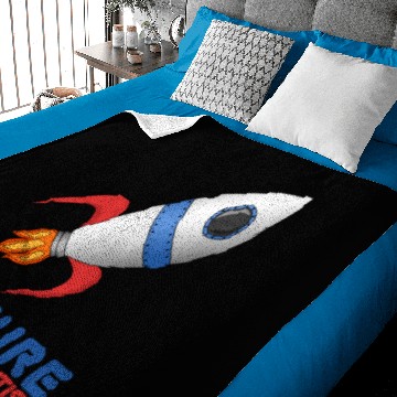 Discover Future Rocket Scientist Baby Blankets