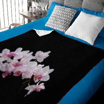 Discover Phalaenopsis Orchids Twilight Rainbow Baby Blankets