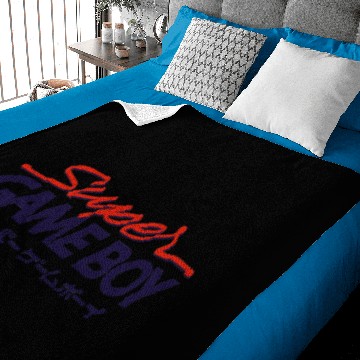 Discover Super Gameboy Logo Baby Blankets