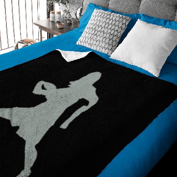 Discover Ultimate Frisbee Hat: Forehand Silhouette Baby Blankets