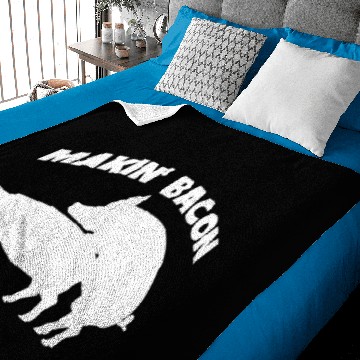 Discover Makin' Bacon Baby Blankets