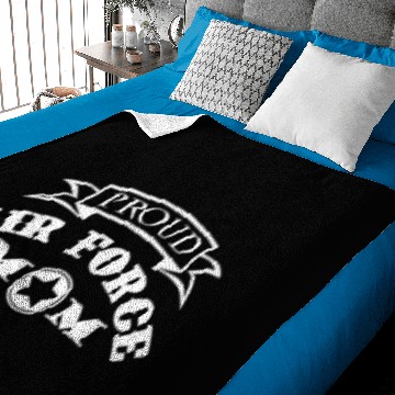 Discover Air Force Mom Baby Blankets