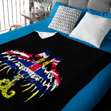 Discover BRITISH COLUMBIA FLAG DRG Baby Blankets