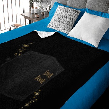 Discover Spell Book Baby Blankets