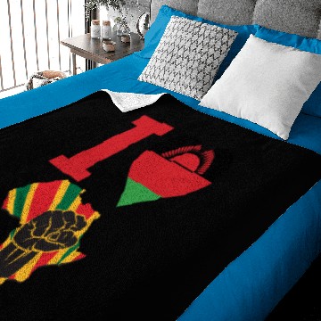 Discover Malawi Black Power Baby Blankets
