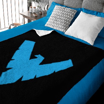 Discover Distressed Nightwing Baby Blankets