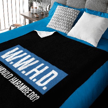 Discover What Would Harambe Do? Baby Blankets