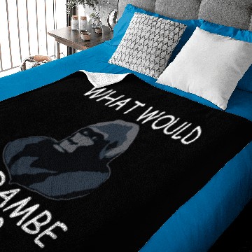 Discover What Would Harambe Do? Baby Blankets