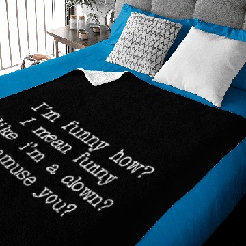 Discover Goodfellas Quote - I'm Funny How? Baby Blankets