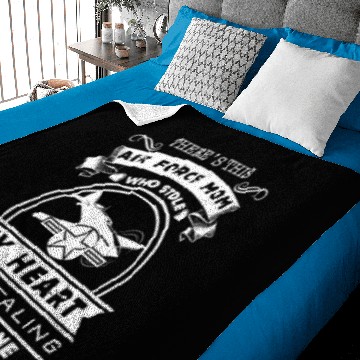 Discover Air Force Mom Baby Blankets