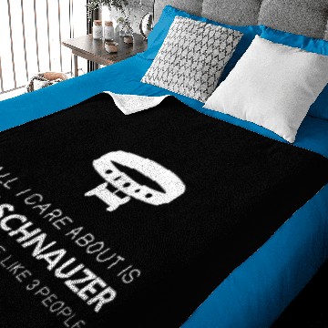 Discover I care about Schnauzer Baby Blankets