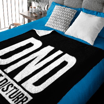 Discover DND DO NOT DISTURB Baby Blankets