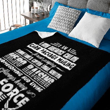 Discover Air Force Mom Baby Blankets