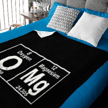 Discover OMG Periodic Table Baby Blankets