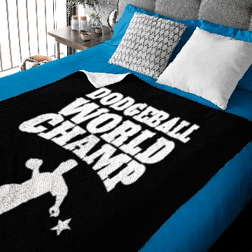 Discover Retro Dodgeball World Champ Baby Blankets