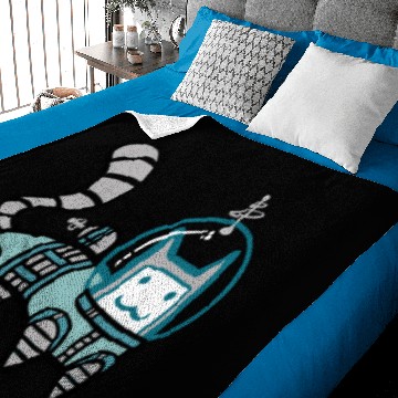 Discover astro cat Baby Blankets