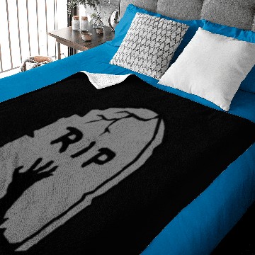 Discover Cool Zombie Gravestone Baby Blankets