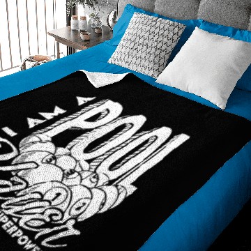 Discover I Am A Pool Player Baby Blankets
