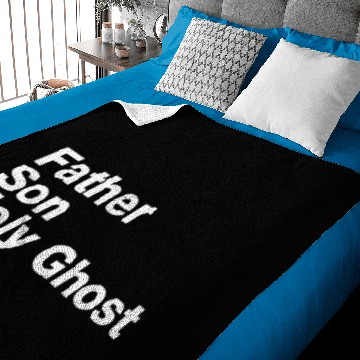 Discover Father Son Holy Ghost Baby Blankets