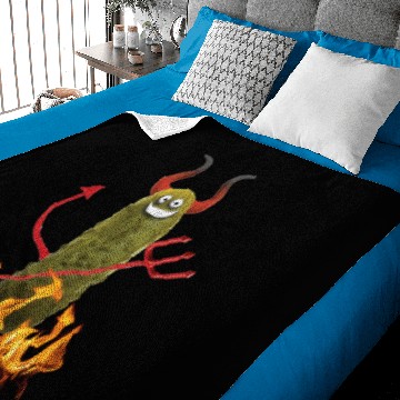 Discover Devil Pickle Baby Blankets