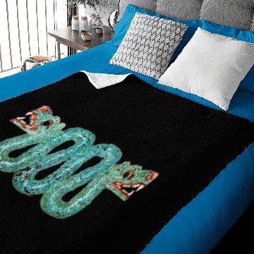 Discover Aztec double-headed serpent Baby Blankets