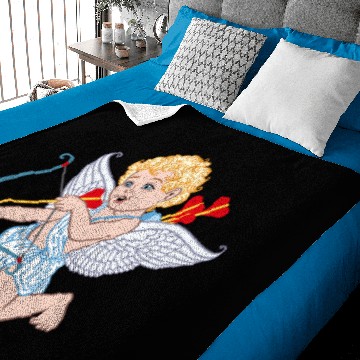 Discover angel-cupid-onion-smile Baby Blankets