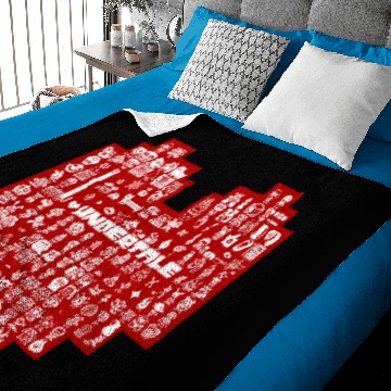 Discover Undertale Heart Character Baby Blankets