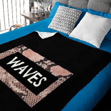 Discover SNAKE SKIN WAVES LOGO Baby Blankets