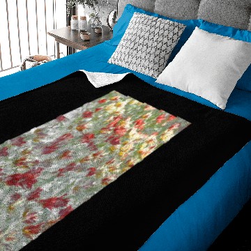 Discover Impressionistic Tulips Baby Blankets