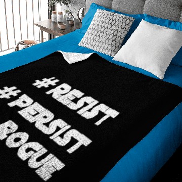 Discover Power Red Go Rogue Tees Baby Blankets