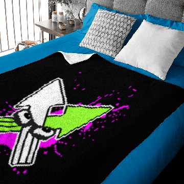 Discover Splatoon Squid Baby Blankets