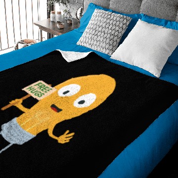 Discover light bulb free hugs happy Uggq6 Baby Blankets