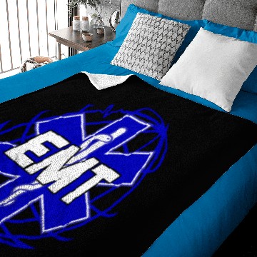 Discover Distressed Emergency Medical Technician Or EMT Baby Blankets