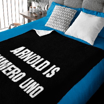 Discover ARNOLD IS NUMERO UNO Schwarzenegger Baby Blankets