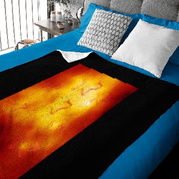 Discover stars in hellfire Baby Blankets