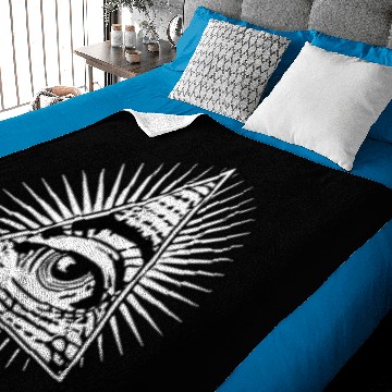 Discover The shining eye Baby Blankets