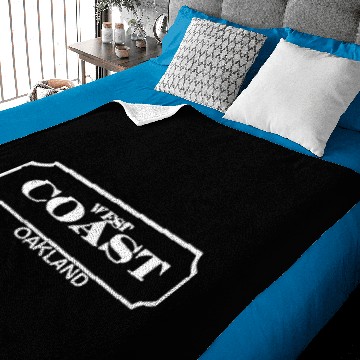 Discover WEST COAST Oakland Baby Blankets