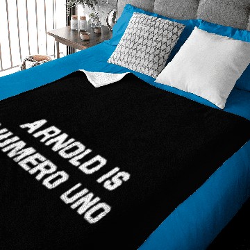 Discover Arnold Is Numero Uno Baby Blankets