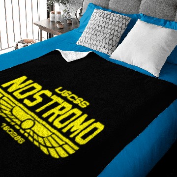 Discover Alien Nostromo New Baby Blankets