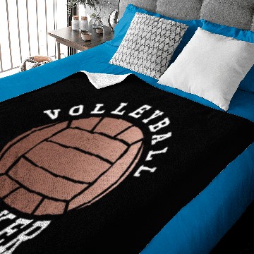 Discover Rose Gold Volleyball Blocker Baby Blankets