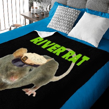 Discover river rat Baby Blankets