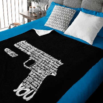Discover A Tribute To Pulp Fiction Baby Blankets