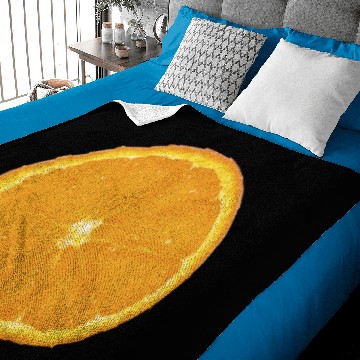 Discover Orange Fruit Baby Blankets