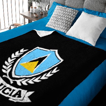 Discover St. Lucia Baby Blankets
