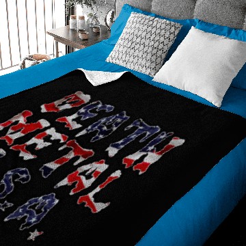 Discover DEATH METAL USA Baby Blankets